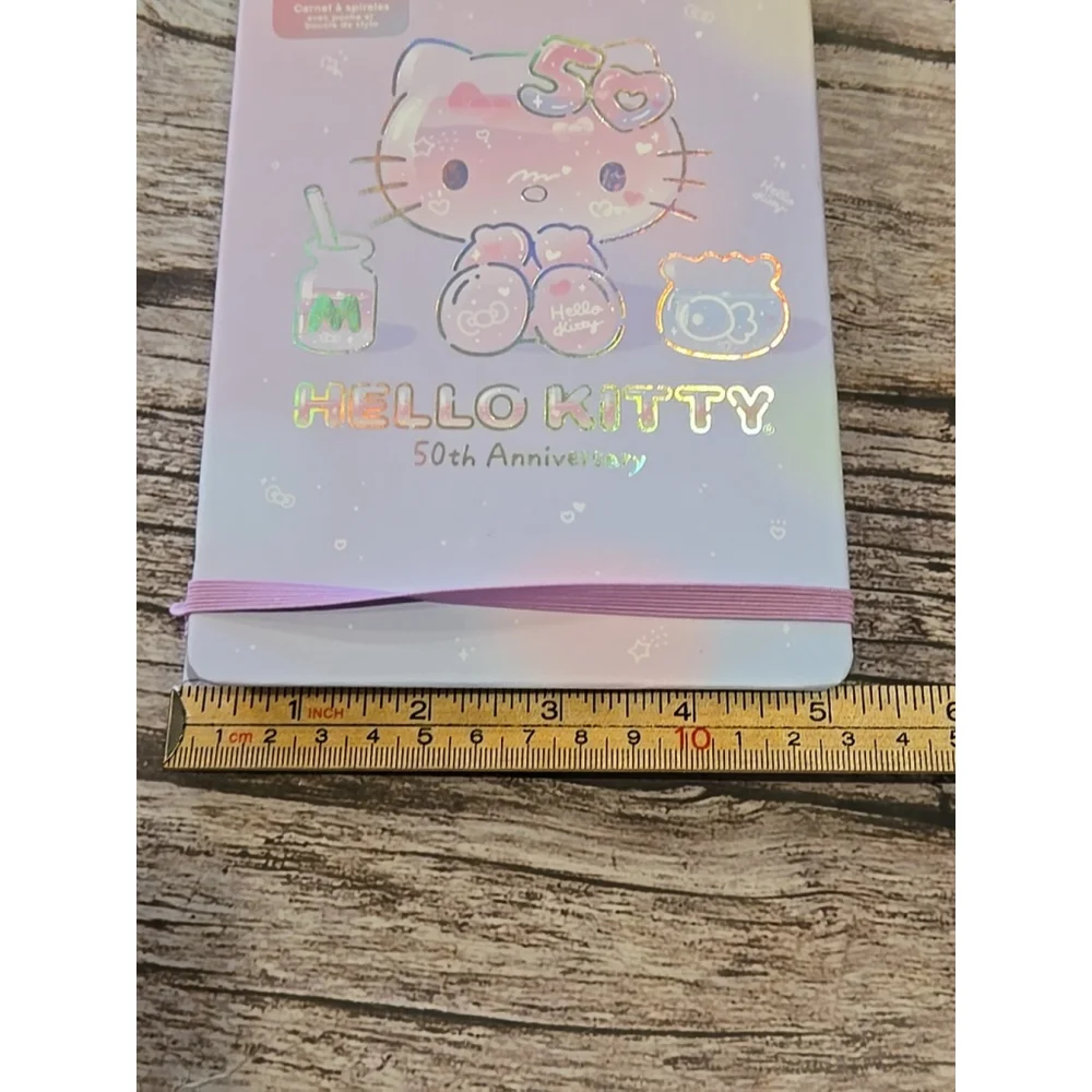 Hello Kitty x Studio Oh! 50th Anniversary Top-Spiral Notebook - NEW 8x5 (220)